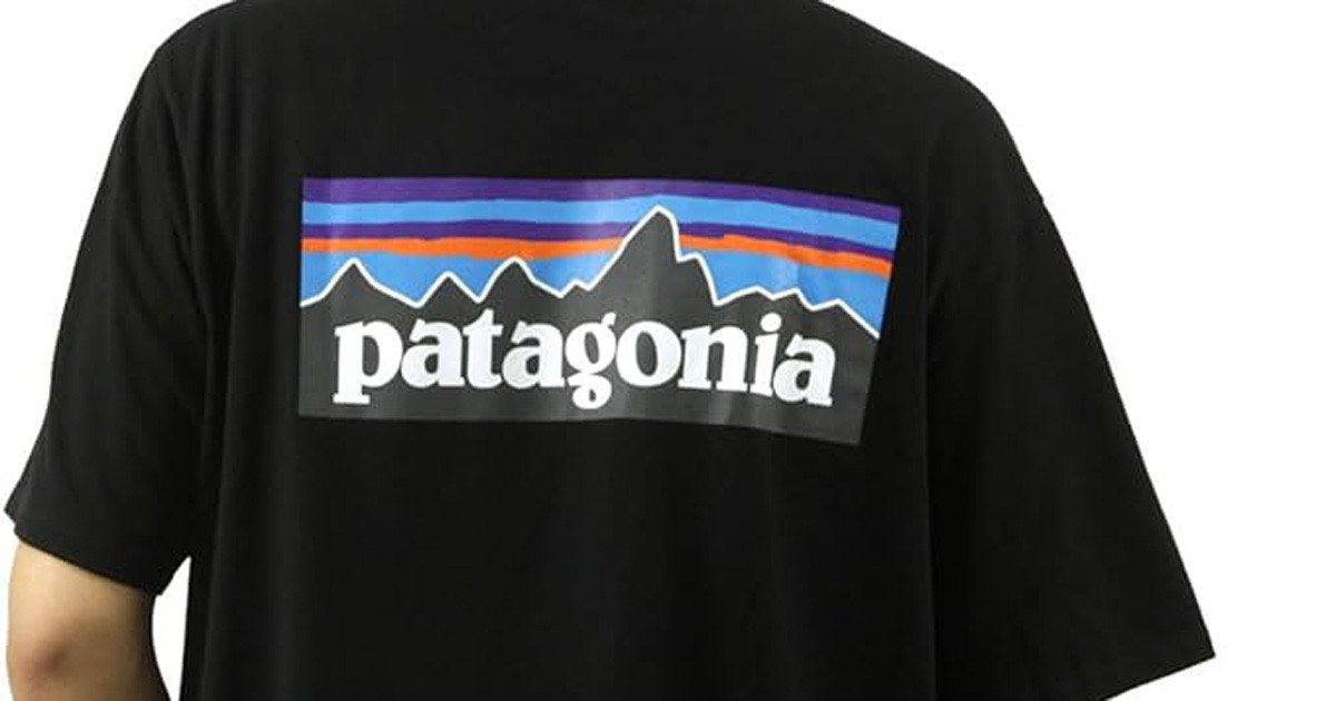 【patagonia】夏映え確実 パタゴニア ロゴ入り半袖Tシャツ patagonia】夏映え確実 パタゴニア ロゴ入り半袖Tシャツ
