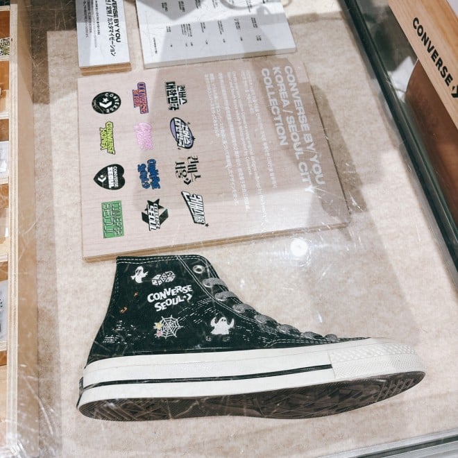 コンバース　chuck Taylor 韓国限定 日本未発売】コンバース Chuck 70 ハイヒール 韓国限定 23.5cm