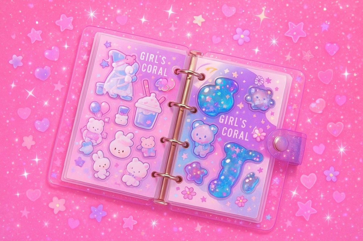 最安⭐️A6シール帳 パープル 紫 ラメ クリアバインダー リフィル 台紙 透明 最安⭐️A6シール帳 パープル 紫 ラメ クリアバインダー リフィル 台紙