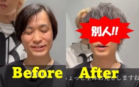【美容師 劇的イメチェン】二重苦! 富士額で薄毛、老け見えする伏し目がち男性が激変「若くなってビックリ!」