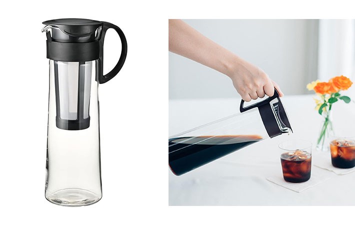 HARIO(�n���I) ���o������|�b�g �u���b�N 1000mL �R�[�q�[ �s�b�`���[ �R�[���h�u�����[ ���{�� MCPN-14-B