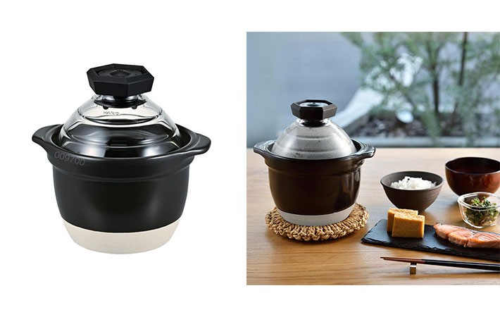 HARIO(�n���I) ���ъ��y�Z���~�b�N�R�[�e�B���O��Ή��z1~2�� GNR-150-B-W