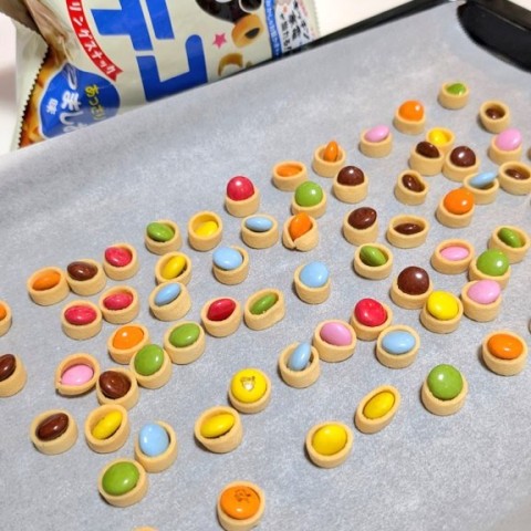 「発芽しそう」「防御力高すぎ」予想外すぎる夢のスイーツ実験“カラフルポテチョコ”に思わずほっこり