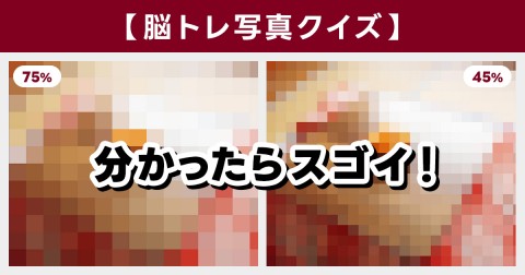 �y�]�g���ʐ^�N�C�Y�z�o��̂��C���ɂȂ�I���@�́u��ԁv�͉��H