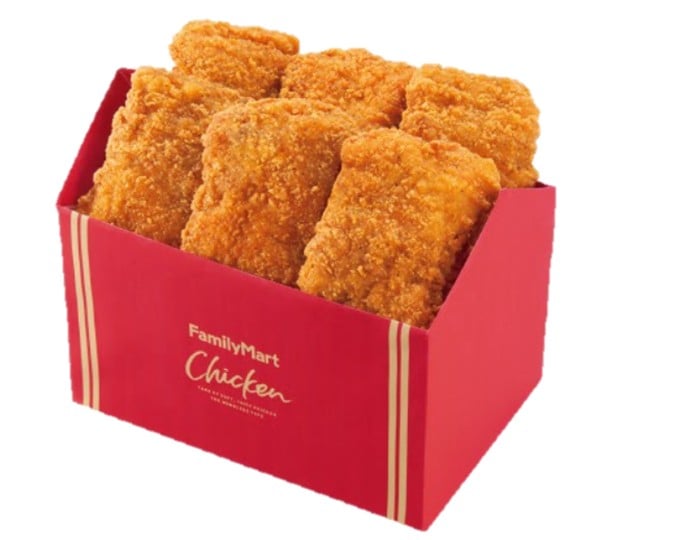「ファミチキ6個セット(税込1,320円)」