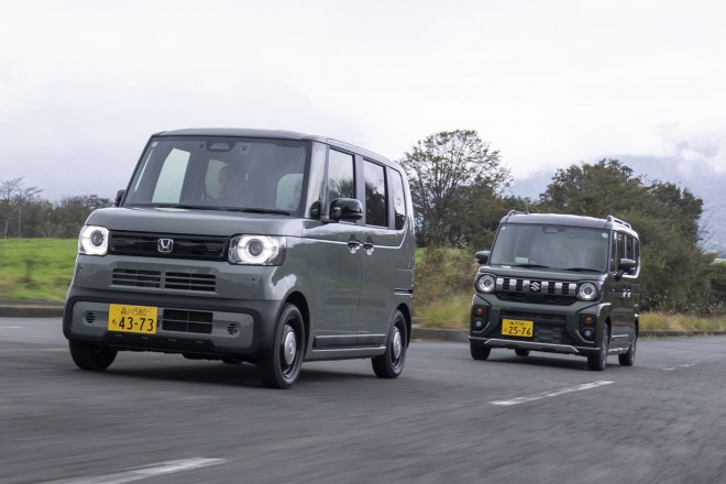 ホンダN-BOXジョイ／スズキ・スペーシア ギア ハイブリッドXZターボ