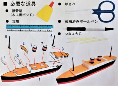 横浜・日本郵船歴史博物館「船のペーパークラフト」でおうちクルージング | ORICON NEWS