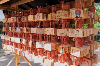 アニメーション聖地巡礼絵画③鬼滅の刃　額縁25㎝×34㎝　背景原画　宝満竈門神社 アニメーション聖地巡礼絵画③鬼滅の刃 額縁25㎝×34㎝ 背景原画