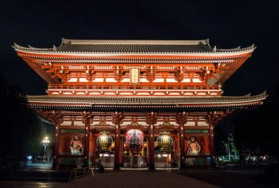 絶景ライトアップ 浅草寺 は東京屈指の夜景スポット Oricon News