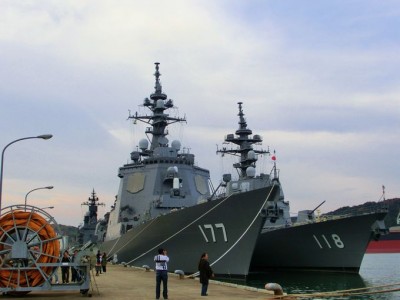 舞鶴観光で自衛隊艦艇見学＆護衛艦オリジナルポストカードを集め