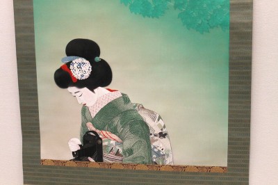 2141様感謝‼️新浮世絵悪魔派‼️真作　北野 恒富「人形」紙本肉筆　大阪画壇の雄 2141様感謝‼️新浮世絵悪魔派‼️真作 北野 恒富「人形」紙本