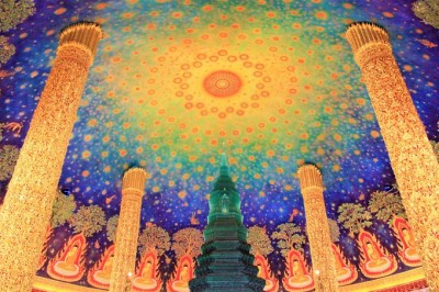 インスタ映え抜群！タイ・バンコク幻想画寺院ワットパクナム