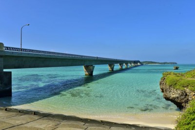 宮古島 池間大橋 が絶景すぎてわき見運転注意ッ Eltha エルザ