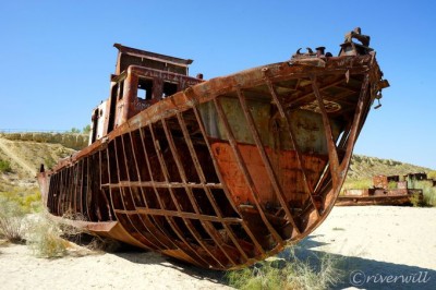 砂漠に 船の墓場 ウズベキスタンで見る世紀最大の環境破壊 Oricon News