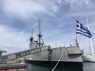 ギリシャ海軍の誇り 戦艦アヴェロフ に乗ってみよう Oricon News