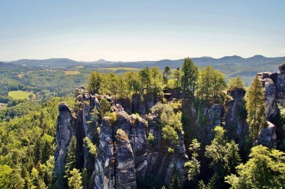 ドレスデンから電車で40分 ドイツの絶景スポット ザクセン スイス国立公園 Oricon News