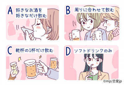 恋愛心理テスト 求められると応えちゃう お酒の飲み方で分かる あなたの浮気度 Oricon News