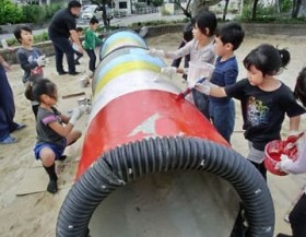 �g���l���Ƀy���L�h������! ���������ɕۈ牀��������