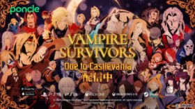 uVampire Survivorsv́uhLvƂ̃R{DLCuOde to CastlevaniavzMJnI`g[[J