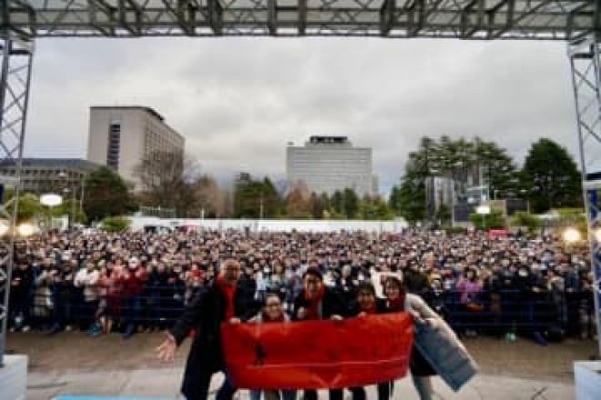 チーム安部礼司の“仙台出張”にリスナー大集合! 仙台市勾当台公園市民広場で生ラジオドラマの公開収録を実施