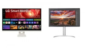 LG�G���N�g���j�N�X�AwebOS����31.5�C���`4K�X�}�[�g���j�^�[�u32U721SA-W�v�ƍ��掿27�C���`�u27UP850K-W�v�𔭕\