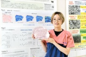 「和牛の香り」可視化　福島市の福島大食農学類研究員の鹿野さん　8月、国際会議で成果発表