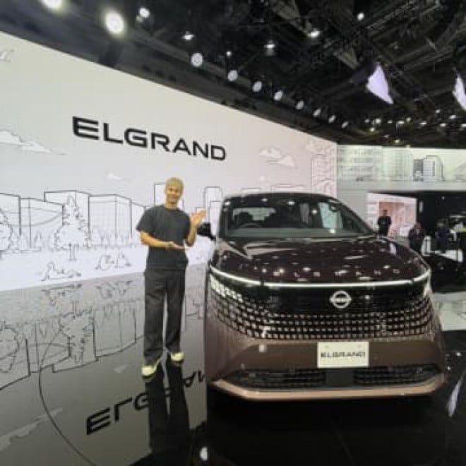 ユージ、憧れの新型「エルグランド」に大興奮! 6人家族の夢を叶える快適空間と機能性を徹底レポート