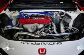 �uGT3�ɂ��Ă�����vS�ϑ�7��x�m�ɓo�ꂵ��CIVIC TYPE R HRC Concept��HRC-K20C�̃p���[�Ƀh���C�o�[����������