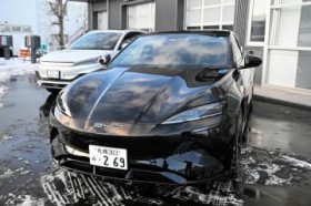 EV�̔��䗦�킸��0.4���ł��ABYD��2�X�ړW�J���郏�P�@12��7��?13�������T�̖k�C���o�ρ�