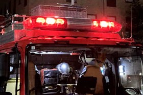 �_�ސ�E���˂̏Z��ŉΎ��A�ؑ�2�K���Ă��S�ā@�����l�͂Ȃ�