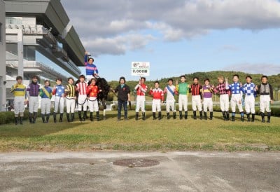 【岩手競馬】阿部英俊騎手が地方通算2000勝を達成