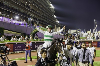 ドバイターフ】ソウルラッシュがゴール寸前で差し切りV…ロマンチック