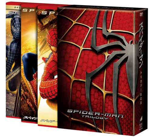 スパイダーマン　コンプリートBOX（６枚組）サイドショウ製限定フィギュア２体付きお取り置きお願い申し上げます
