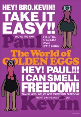 �v���[���g���́uThe World of GOLDEN EGGS�N���A�t�@�C���v�f�U�C���@