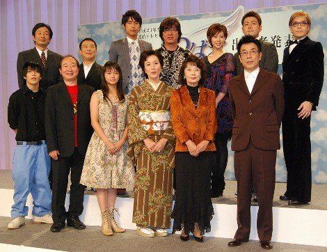 09年春スタートNHK朝の連続テレビ小説『つばさ』の出演者発表会見の模様　