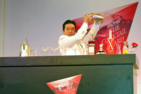 遠藤真彦さんが「カクテル アワード 2008」受賞カクテルを創作　