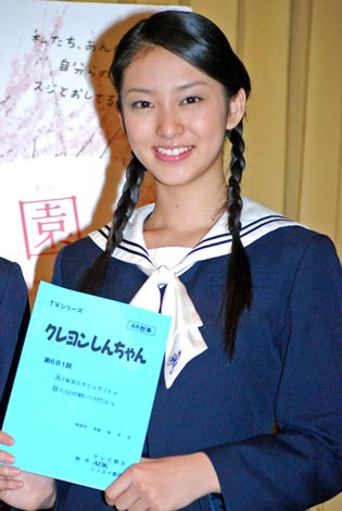 画像 写真 福田沙紀らオスカー女優がクレヨンしんちゃん扮する しんのすけ子 に大喜び 8枚目 oricon news