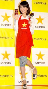 2009年サッポロビールイメージガール』の美優紀、憧れの女優は“永作