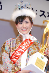 ミス日本GPに輝いた、東京都出身17歳の宮田麻里乃さん　