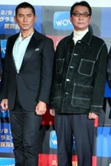米アカデミー賞に出席した本木雅弘（左）と滝田洋二郎監督　