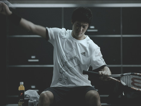 画像 写真 プロテニスプレーヤー錦織圭がcm初出演 アスリートの葛藤を熱演 10枚目 Oricon News