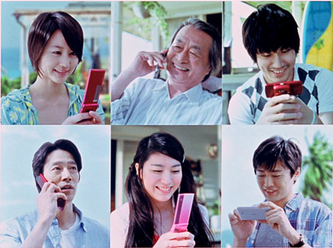 「アンサーハウス」CMシリーズに出演している（左上から時計回りに）堀北真希、山崎努、松山ケンイチ、劇団ひとり、成海璃子、堤真一　