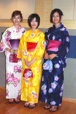 画像 写真 西原理恵子原作の映画とアニメがコラボ 現役女子高生女優3人娘が浴衣姿でアフレコ挑戦 3枚目 Oricon News