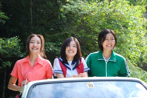 画像 写真 西原理恵子原作の映画とアニメがコラボ 現役女子高生女優3人娘が浴衣姿でアフレコ挑戦 4枚目 Oricon News