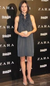 『ZARA渋谷公園通り店』オープニングレセプションパーティーに出席したリサ・ステッグマイヤー　　（C）ORICON DD inc.　