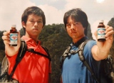 ケイン・コスギ(右)と共に『リポビタンD』の新CMに出演する、三浦友和と山口百恵さん夫妻の次男・三浦貴大 (C)ORICON DD inc. 