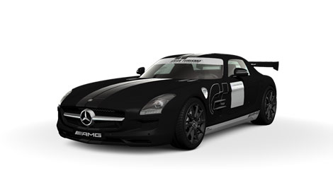 メルセデスベンツAMG SLS グランツーリスモ5限定モデル メルセデスベンツAMG SLS グランツーリスモ5限定モデル 画像・写真