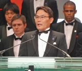 『2010Jリーグアウォーズ』授賞式に出席した、大東和美チェアマン (C)ORICON DD inc. 