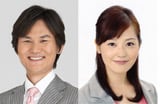 新番組『南原清隆のお昼ナンです。（仮）』の新MC（左から）南原清隆、水卜麻美アナウンサー　（ｃ）日本テレビ　