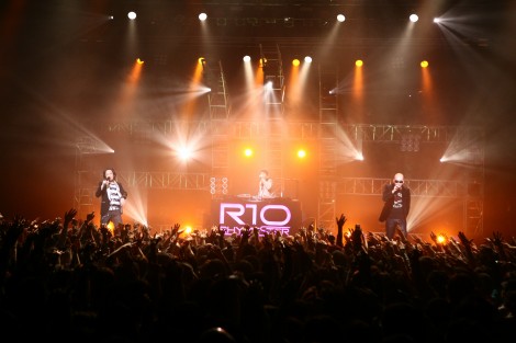 入籍が発表されたイベント『TBS RADIO タマフル presents ライムスター「R-10」〜POP LIFE Release Event〜』の様子　
